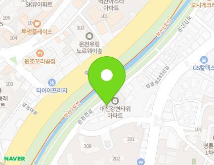 39 Oncheoncheon-ro, Dongnae-gu, Busan, Republic of Korea Map