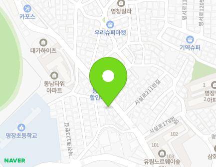 172 Sisil-ro, Dongnae-gu, Busan, Republic of Korea Map