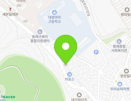 141 Sisil-ro, Dongnae-gu, Busan, Republic of Korea Map