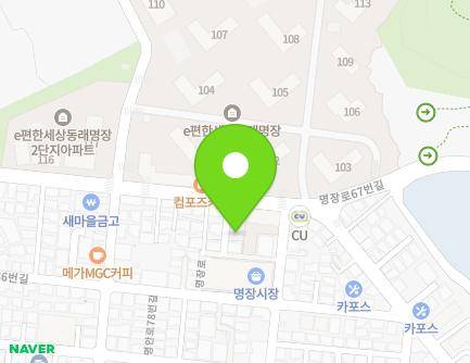 60-3 Myeongjang-ro, Dongnae-gu, Busan, Republic of Korea Map