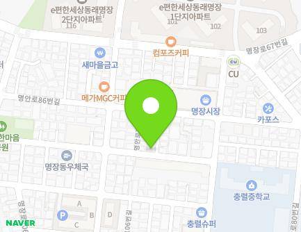 47-3 Myeongan-ro 78beon-gil, Dongnae-gu, Busan, Republic of Korea Map