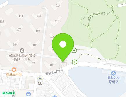 11 Myeongjang-ro 67beon-gil, Dongnae-gu, Busan, Republic of Korea Map