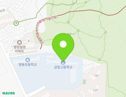 60-14 Myeongjang-ro 63beon-gil, Dongnae-gu, Busan, Republic of Korea Map