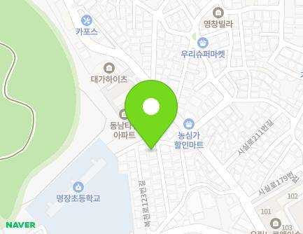 24-19 Sisil-ro 178beon-gil, Dongnae-gu, Busan, Republic of Korea Map