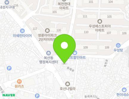 6-1 Bokcheon-ro, Dongnae-gu, Busan, Republic of Korea Map