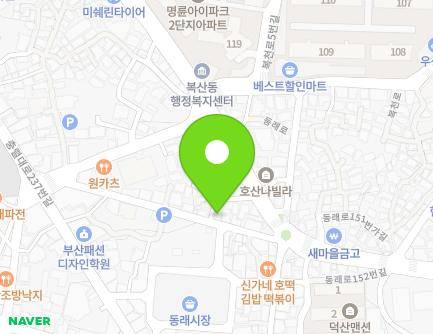 12 Dongnae-ro 148beon-gil, Dongnae-gu, Busan, Republic of Korea Map