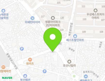 136 Dongnae-ro, Dongnae-gu, Busan, Republic of Korea Map