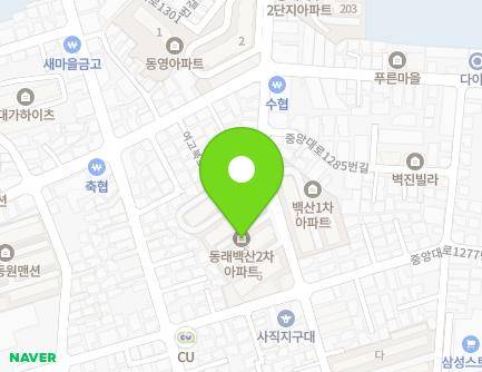 65 Yeogo-ro 127beon-gil, Dongnae-gu, Busan, Republic of Korea Map