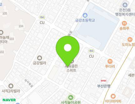 91 Sajikbuk-ro 34beon-gil, Dongnae-gu, Busan, Republic of Korea Map