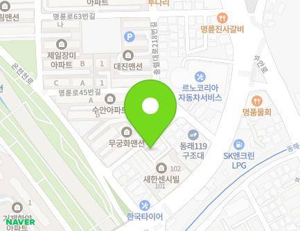 14 Oncheoncheon-ro 253beon-gil, Dongnae-gu, Busan, Republic of Korea Map