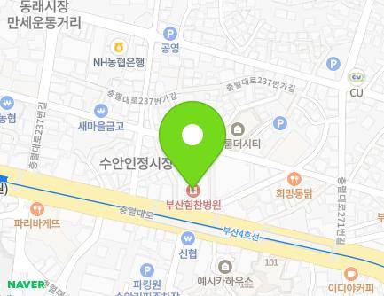 255 Chungnyeol-daero, Dongnae-gu, Busan, Republic of Korea
