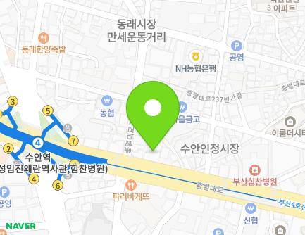 239 Chungnyeol-daero, Dongnae-gu, Busan, Republic of Korea Map