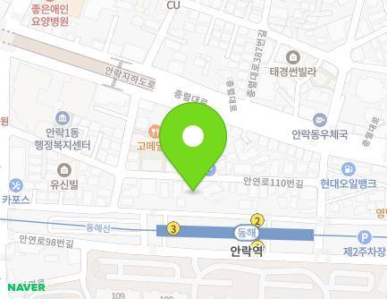 43 Annyeon-ro 102beon-gil, Dongnae-gu, Busan, Republic of Korea Map