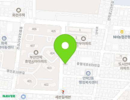 54-1 Chungnyeol-daero 457beon-gil, Dongnae-gu, Busan, Republic of Korea Map