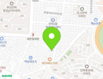 43 Chungnyeol-daero 459beon-gil, Dongnae-gu, Busan, Republic of Korea Map