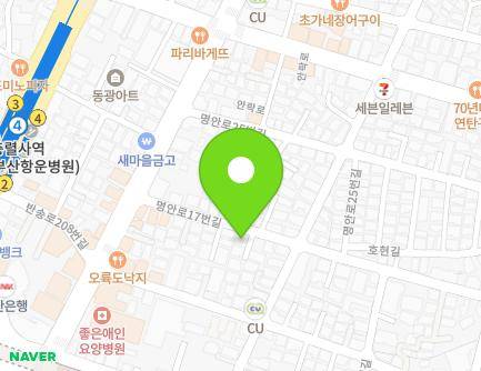 85 Myeongan-ro 17beon-gil, Dongnae-gu, Busan, Republic of Korea Map