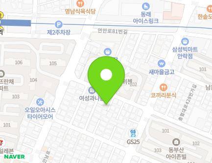 89-4 Yeonan-ro 59beon-gil, Dongnae-gu, Busan, Republic of Korea Map