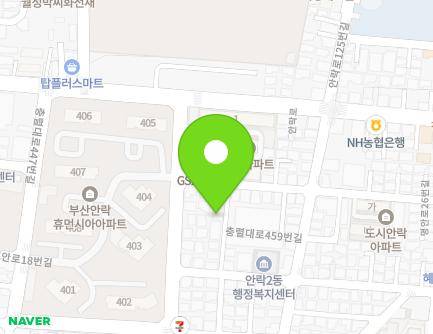 95-11 Myeongan-ro 18beon-gil, Dongnae-gu, Busan, Republic of Korea Map