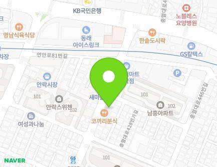 33 Chungnyeol-daero 428beon-gil, Dongnae-gu, Busan, Republic of Korea Map