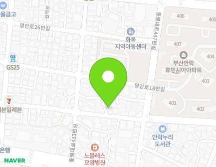41-4 Myeongan-ro 10beon-gil, Dongnae-gu, Busan, Republic of Korea Map