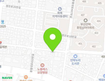 46 Myeongan-ro 10beon-gil, Dongnae-gu, Busan, Republic of Korea Map