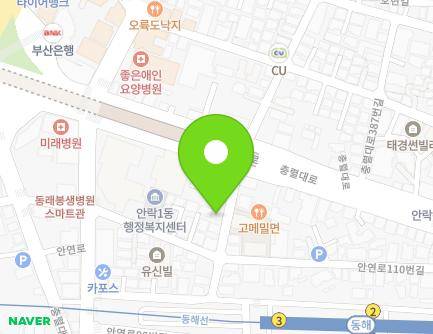 10 Chungnyeol-daero 376beon-gil, Dongnae-gu, Busan, Republic of Korea Map