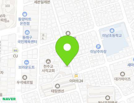 33 Yeogobuk-ro 123beon-gil, Dongnae-gu, Busan, Republic of Korea Map