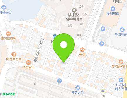 48-9 Jungang-daero 1367beon-gil, Dongnae-gu, Busan, Republic of Korea Map