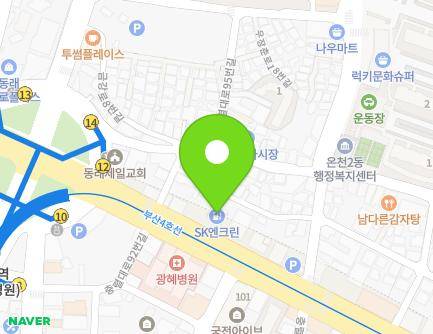 95 Chungnyeol-daero, Dongnae-gu, Busan, Republic of Korea Map