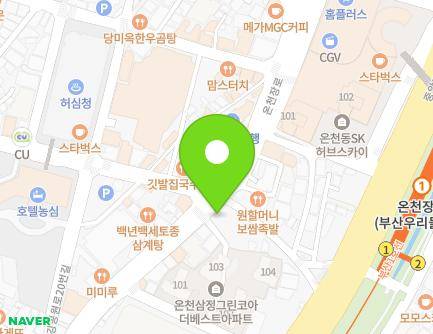 106 Oncheonjang-ro, Dongnae-gu, Busan, Republic of Korea Map