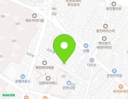 168-33 Geumgang-ro, Dongnae-gu, Busan, Republic of Korea Map