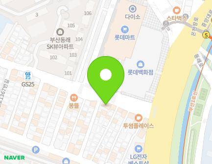 17 Jungang-daero 1381beon-gil, Dongnae-gu, Busan, Republic of Korea Map