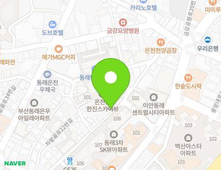 39 Chabatgol-ro 20beon-gil, Dongnae-gu, Busan, Republic of Korea Map