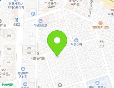 26-3 Minam-ro 116beon-gil, Dongnae-gu, Busan, Republic of Korea Map