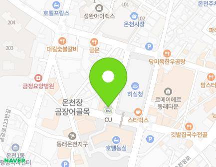 38-5 Oncheonjang-ro 107beon-gil, Dongnae-gu, Busan, Republic of Korea Map