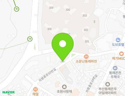 25 Chabatgol-ro 50beon-gil, Dongnae-gu, Busan, Republic of Korea Map