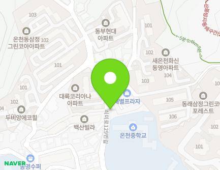 58 Soemi-ro 129beon-gil, Dongnae-gu, Busan, Republic of Korea Map