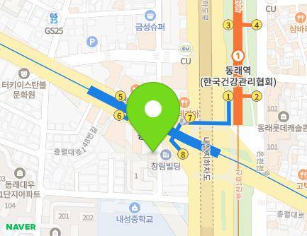 156 Chungnyeol-daero, Dongnae-gu, Busan, Republic of Korea Map