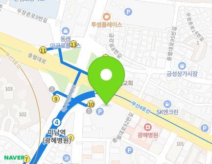 84 Chungnyeol-daero, Dongnae-gu, Busan, Republic of Korea Map