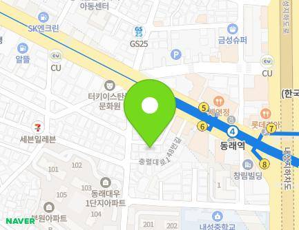 13 Chungnyeol-daero 146beon-gil, Dongnae-gu, Busan, Republic of Korea Map