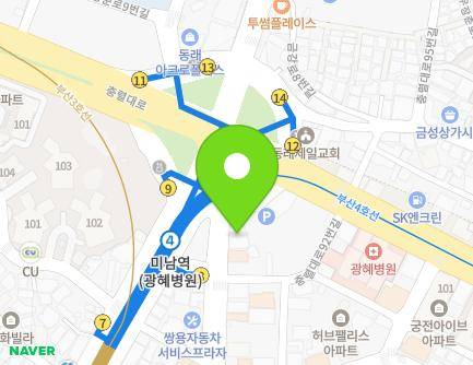 148 Minam-ro, Dongnae-gu, Busan, Republic of Korea Map