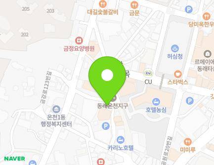 23-17 Geumgang-ro 124beon-gil, Dongnae-gu, Busan, Republic of Korea Map