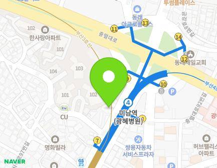 261 Asiad-daero, Dongnae-gu, Busan, Republic of Korea Map