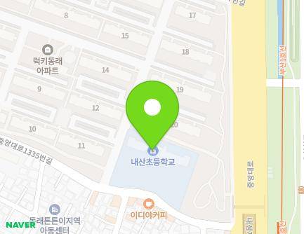 38 Jungang-daero 1335beon-gil, Dongnae-gu, Busan, Republic of Korea Map