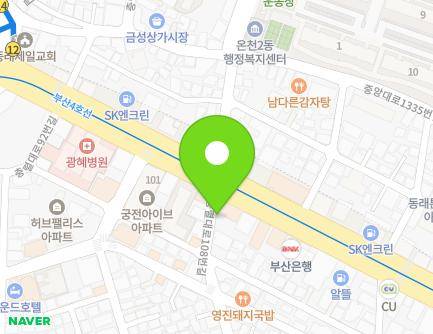 5 Chungnyeol-daero 108beon-gil, Dongnae-gu, Busan, Republic of Korea Map