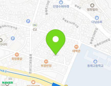 43 Dongnae-ro 190beon-gil, Dongnae-gu, Busan, Republic of Korea Map