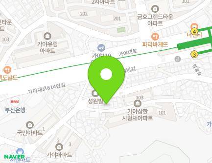 3 Eomgwang-ro 282beon-gil, Busanjin-gu, Busan, Republic of Korea Map