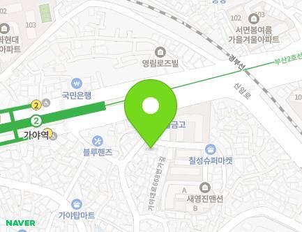 4 Gaya-daero 668beonga-gil, Busanjin-gu, Busan, Republic of Korea Map