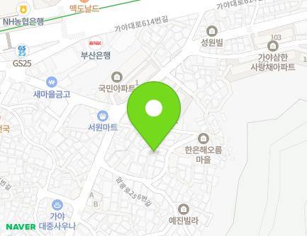 13-3 Eomgwang-ro 256beonga-gil, Busanjin-gu, Busan, Republic of Korea Map