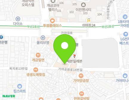 66 Gayagongwon-ro 14beon-gil, Busanjin-gu, Busan, Republic of Korea Map